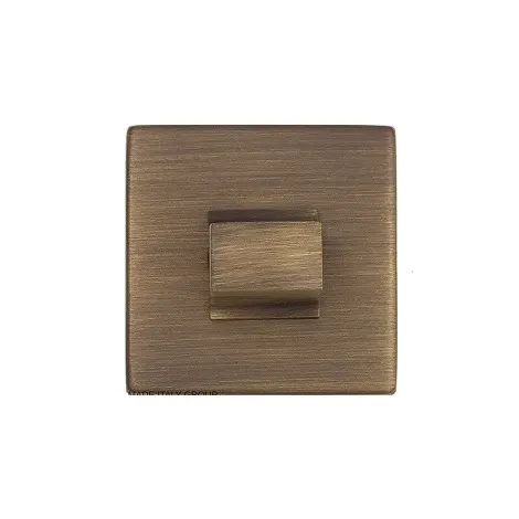 Фиксатор поворотный на квадратном основании Venezia WC-20 FSS матовая бронза