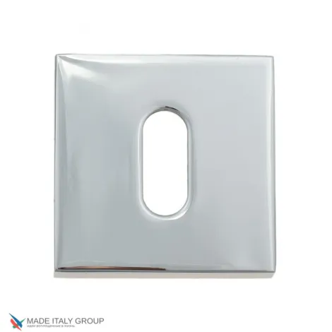 Накладка под ключ буратино на квадратном основании Fratelli Cattini KEY 8-CR полированный хром 2 шт.