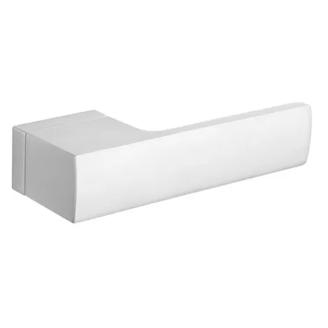 Дверная ручка Tupai на прямоугольном основании 4084 RT H-96 матовый хром