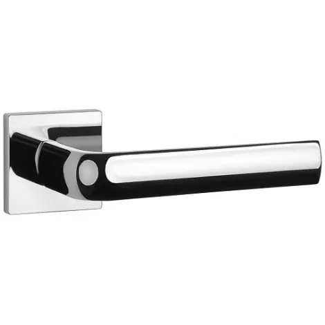 Дверная ручка на квадратном основании APRILE MELA Q 7S LP полированный хром