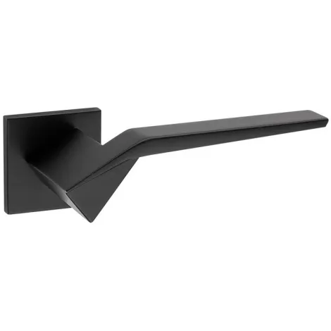 Дверная ручка на квадратном основании Origami 1210/213 NO черный