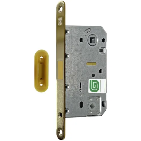 Защелка Guardian межкомнатная магнитная Soft 1М G, золото /128:6333/