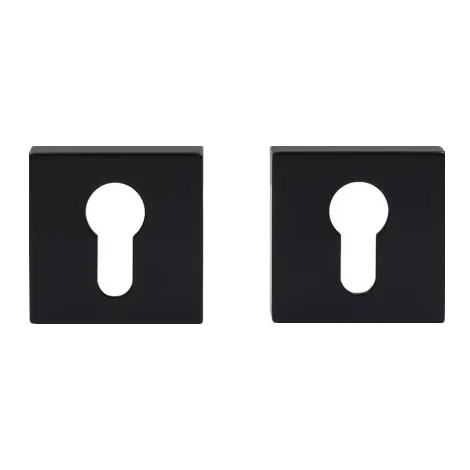 Накладка под цилиндр на квадратном основании Colombo MM 13 матовый черный