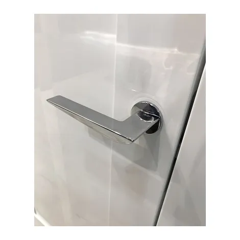 Дверная ручка на круглом основании Fratelli Cattini \"VEGAS\" 7FS-CR полированный хром