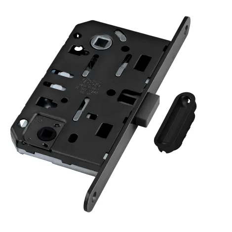 Замок магнитный AGB MEDIANA POLARIS B06102.50.93.640 с ответной планкой черный
