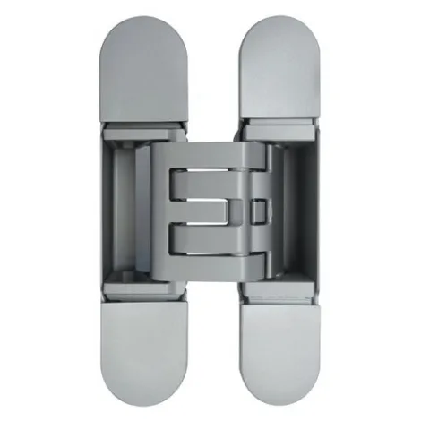 Петля скрытая универсальная асимметричная KUBICA HYBRID 6360 38 CR SAT матовый хром (60 kg)