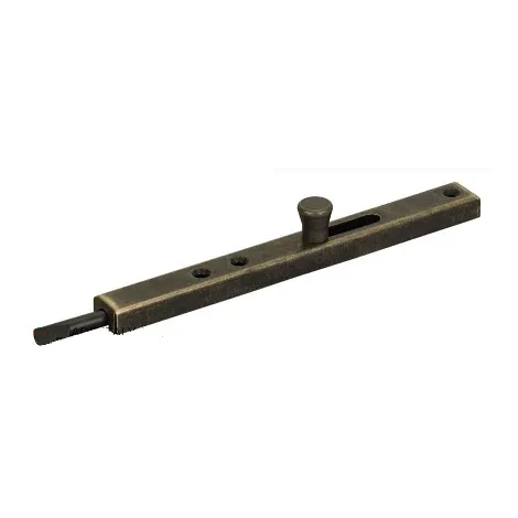 231OA50 Задвижка дверная усиленная ALDEGHI 500мм античная бронза