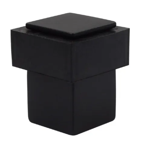 Ограничитель дверной напольный Tupai 2617-153 матовый черный