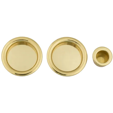 Ручка для раздвижной двери Venezia U199 полированная латунь (2шт.)