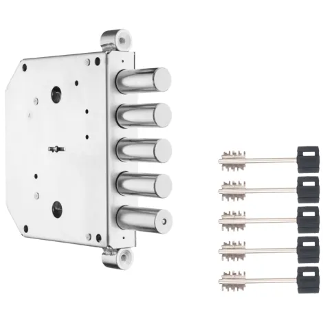 Замок врезной сувальдный Border К 8-6 БЛт (аналог Blockido) /72249/