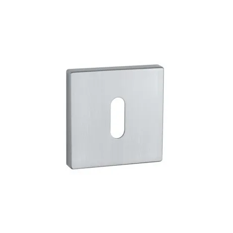 Накладка под ключ Буратино на квадратном основании APRILE BB Q SC матовый хром