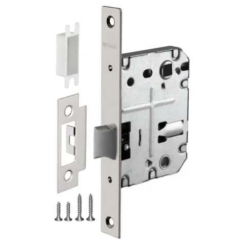 Защелка врезная Fuaro PLASTIC P72-50 SN матовый никель