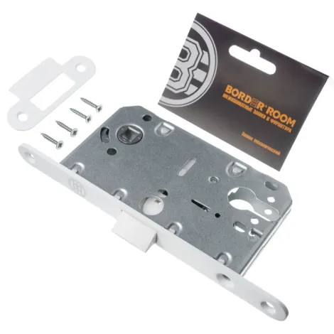 Защелка пластиковая Border под ET белый