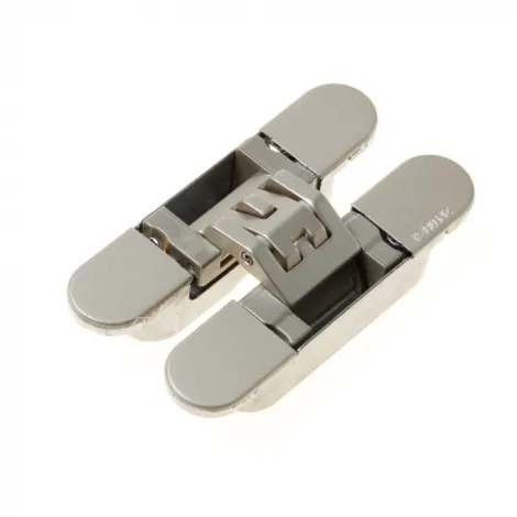 Петля универсальная самоцентрующаяся скрытой установки Kubica 6400 DXSX 45кг матовый никель