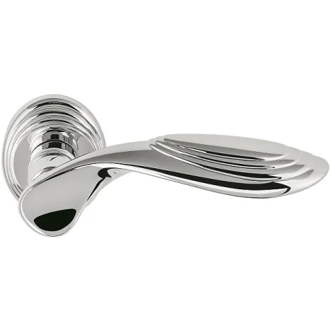 Дверная ручка на круглом основании Colombo Cameo хром