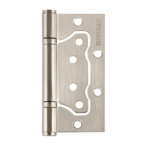 Петля универсальная без врезки Fuaro IN4300W SN (300-2BB 100x2) матовый никель