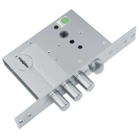 Замок врезной Guardian сувальдный с защёлкой ЗВ 50.11, 4 кл. (длинный кл. 59 мм) /123:004/