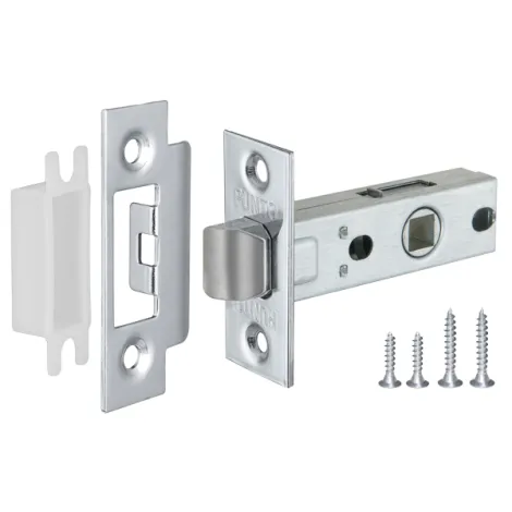 Защелка врезная Punto METL45-8 ( L45-8) CP хром