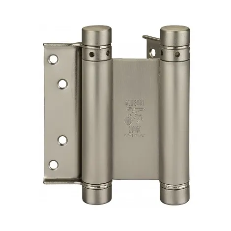 Дверная петля барная пружинная двусторонняя Fratelli Cattini (Aldeghi) 150-40 NI никель