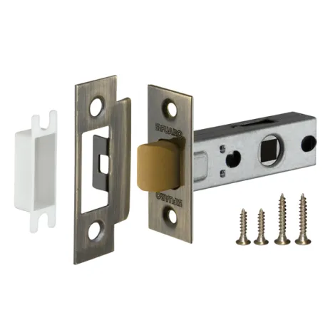 Защелка врезная Fuaro PLASTIC P12-45-25 AB бронза