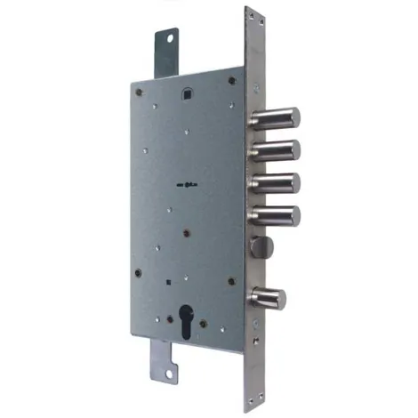 Замок врезной Guardian двухсистемный ЗВ 25.12 Т с тягами, 5 кл. /123:209/