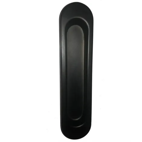 Ручка купе овальная BL черный