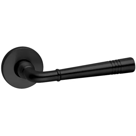 Дверная ручка на круглом основании Fimet Calliope 151/273 NO черный