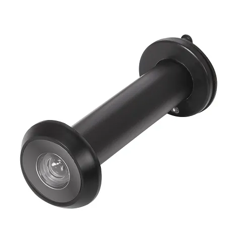 Глазок дверной, оптика пластик Fuaro DV 4/130-70/Z (VIEWER 4 DVZ) BL черный