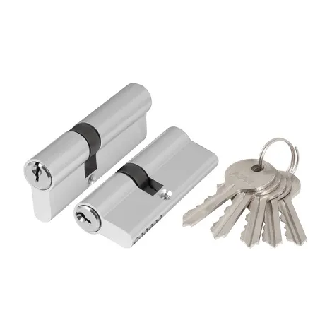 Цилиндровый механизм Ajax (AX100/80) AX1000Key80 (35+10+35) CP хром