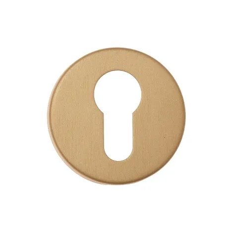 Накладка под цилиндр на круглом основании Fratelli Cattini CYL 7.7-KD золото крайола 2 шт.