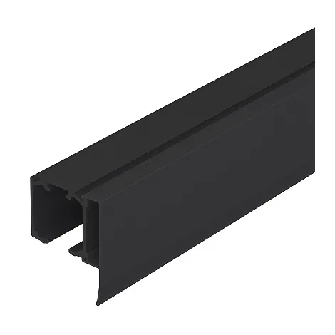 Комплект верхняя направляющая + декор.накладка Armadillo SLD.Comfort-PRO.KIT/2000 track + dec (2м) BL Черный