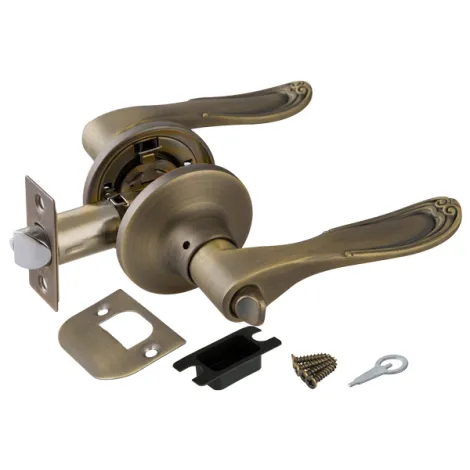 Ручка защелка Punto 6030 MAB-B (фик.) матовая бронза