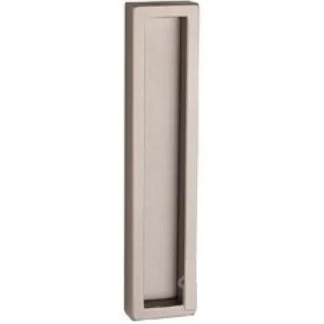 Ручка для раздвижных дверей Tupai 1158 Z-142 никель шлифованный