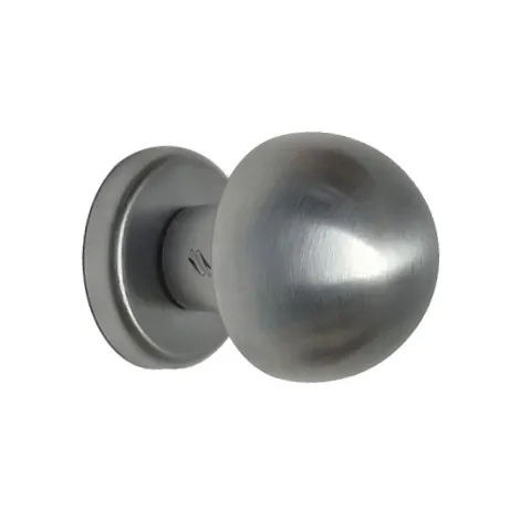 Дверная ручка круглая Colombo Robot CD45 матовый хром