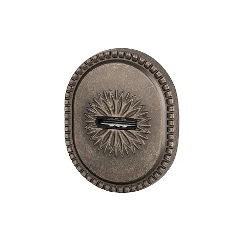 Накладка на сувальдный замок Armadillo ESC.S-auto.CL/OV (PS-DEC CL) AS-9 античное серебро