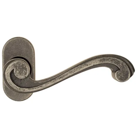 Дверная ручка для профильных дверей Venezia \"VIVALDI\" EP античное серебро