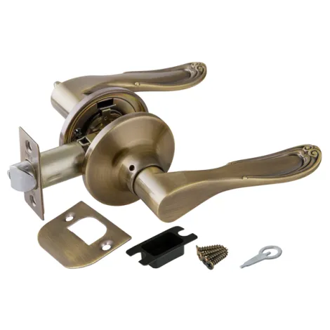 Ручка защелка Punto 6030 AB-P (без фик.) бронза