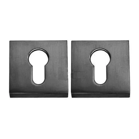 Накладка под цилиндр на квадратном основании Colombo MM 13 матовый графит/графит