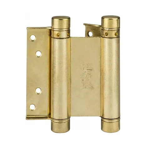 Дверная петля барная пружинная двусторонняя Fratelli Cattini (Aldeghi) 150-40 OLV латунь