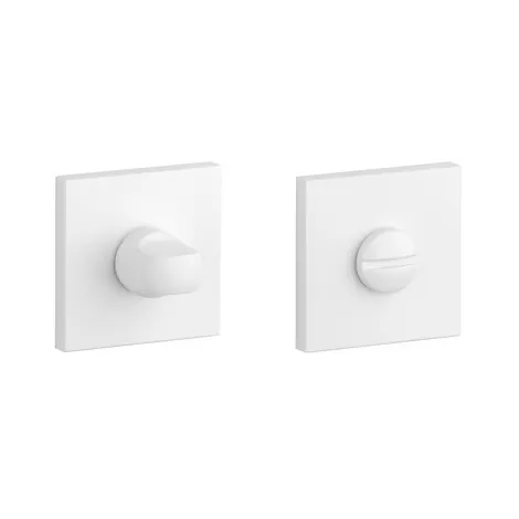 Фиксатор поворотный на квадратном основании APRILE WC Q 7S WHITE белый