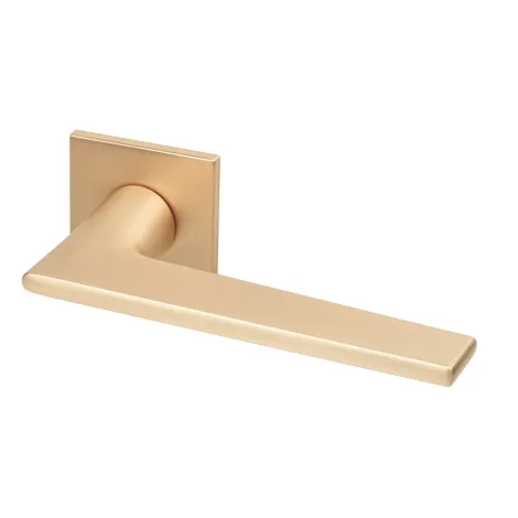 Дверная ручка на квадратном основании Armadillo K.YM.TRUFFLE FSG-39 флоринтийское золото