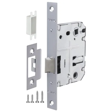 Защелка врезная Fuaro PLASTP72-50 (P72-50) SSC сатинированный хром