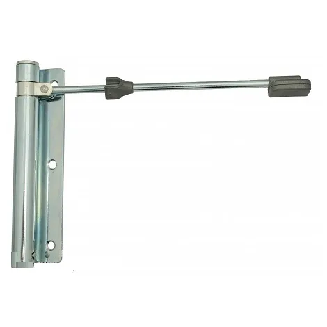 Доводчик дверной пружинный до 60кг Fratelli Cattini 114D (170x39мм) CS матовый хром