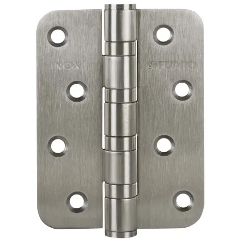 Петля универсальная Fuaro IN4400U-R10 INOX (4BB-R10 102х76х3)