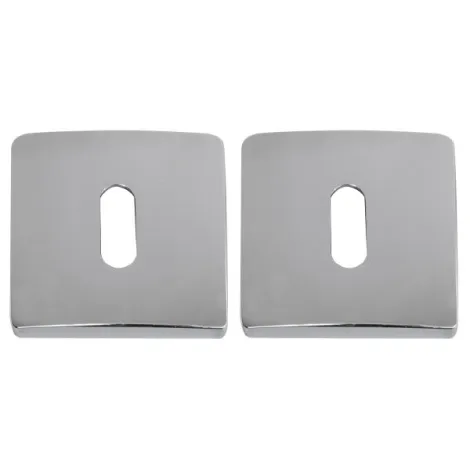 Накладка под ключ Буратино на квадратном основании Colombo PT 13 BB матовый хром