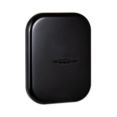 Декоративная накладка Fuaro со шторкой на сувальдный замок ESC.S.XL/K.486 BL (SC 486-S SQ XL) со шторкой черный, 1 шт.