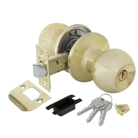 Ручка защелка Fuaro (Фуаро) 672/BL SB-E (мат. золото) кл/фик.