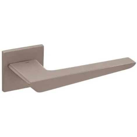 Дверная ручка Tupai на квадратном основании 4154 Q 5S-142 никель шлифованный