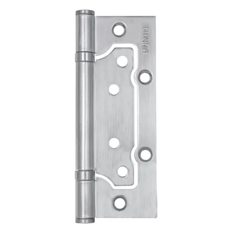 Петля универсальная без врезки Punto IN5200W SC (200-2B 125x2,5) матовый хром