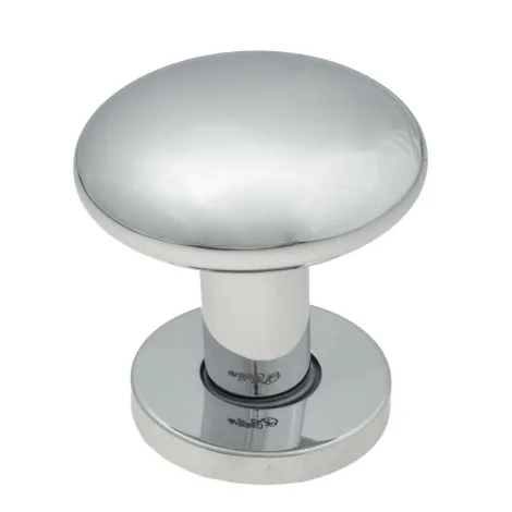 Ручка дверная кноб поворотная Fratelli Cattini \"BRESCIA\" P34 Ø62 CR полированный хром 1шт.